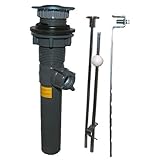 Larsen Supply 03 – 4631 1 – 1 / 4インチ外径X 8 – 1 / 2インチテールピースクロムメッキプラスチック洗面所Pop Upアセンブリ 1-1/4-Inch O.D 