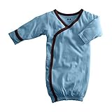 Babysoyベビー着物Bundlerガウン 6-9 Months ブルー 553