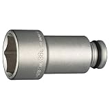 トネ(TONE) インパクト用超ロングソケット 4NV-36L100 差込角12.7mm(1/2") 二面幅36mm