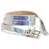 オールドネイビー OLD NAVY/ スキニーメタリックベルト イリデスセント 小物ジュエリー・ヘアーアクセサリー M (8歳)【並行輸入】