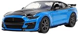 Jada Toys BIGTIME MUSCLE 1/24 2020 フォード マスタング シェルビー GT500 グロスブルー/ブラック 完成品