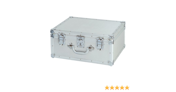 Amazon Co Jp 現金輸送用ジュラルミンケース A型 アルミ ケース トランク 業務用 輸送用 運搬用 鍵付き 文房具 オフィス用品