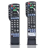 DOJETA N2QAYB001016 for Panasonic ビエラリモコン パナソニックテレビリモコン TH-60CX800 TH-49CS650 TH-55CX800N TH-49CX800 TH-55CX700 TH-43CS650 TH-49CX800N TH-55CX800 TH-40CX700 TH-55CS600 TH-60CX800N TH-50CX700対応