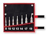TONE 電動ドリル用コンパクトソケットセット ビット6.35mm 内容7点 2BNC700
