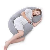 抱き枕 妊婦 授乳クッション 背もたれ枕 C型 多機能 ジャージーカバー