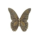 ILS - Bronze Zinc Alloy Vintage Butterfly Cabinet Drawer Cupboard Wardrobe Door Handle