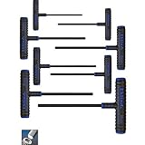 Eklind 64608 Eklind 8 pc 6インチシリーズpower-ttm t-handle六角キーセットwithポーチ、2 mm – 10 mm by Eklind