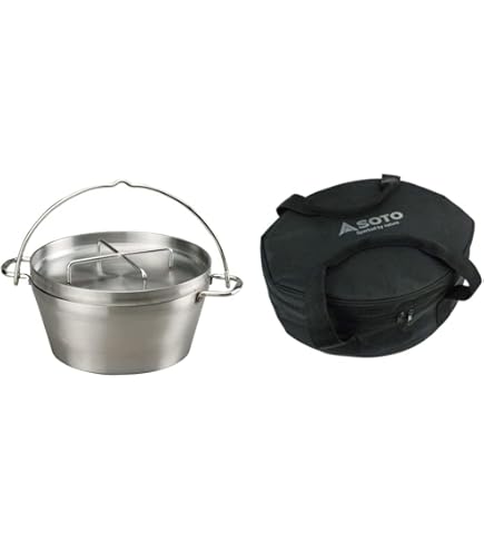 Amazon | [ソト (SOTO)] 日本製 (燕三条産) ダッチオーブン ステンレス