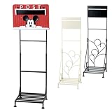【Disneyディズニー】郵便ポスト スタンドポスト 郵便受け ポストスタンド ミッキー シンプルセット SD-2221/SI-2281（ポストスタンド付き）(シンプルセット)