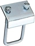 Morris 17464 Strut to Beam Clamp with Square U-Bolt, 2-7/16" - 3-1/4" Channel [並行輸入品]