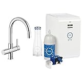 Grohe 31251000 Pure Chilled And Sparklingデュアル関数蛇口 .375 31251000 1