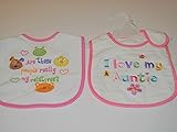 Baby Essentials I Love My Auntie Feeder Bib by AD Sutton