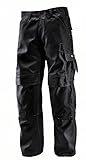 Bosch WKT 09 Professional Waist 34/ Leg 35 Trouser with Kneepad Pockets - Black by Bosch Professiona