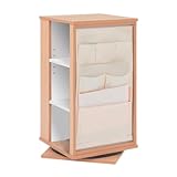 ロール　回転本棚　JDB-5236　あずま工芸　高さ720mm　360度回転本棚