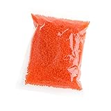 Kesoto 6色選択でき ジェリーボール クリスタル弾 ビーズ DIY 水晶土 水耕栽培 ジェリーボール おもちゃ 10000個ぐらい - オレンジ