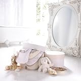 Izziwotnot Hat Box Gift Towel (Small, Taupe) by Izziwotnot