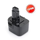 REEXBON DEWALT（デウォルト）12V 3000mAh DC9071 互換バッテリー 高品質なニッケル水素電池 DC9071 DE9037 DE9072 DE9074 DE9075 DE90