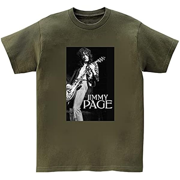 ギター FAMOUS GUITARS　Tシャツ メンズL　ジミーペイジ 61AwnDGK91L._UY1000_.jpg