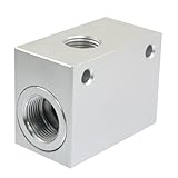 uxcell　クイックエキゾーストバルブ　空気圧　コントロール　ジョイントパイプ内径G1.27cm　KKP-15