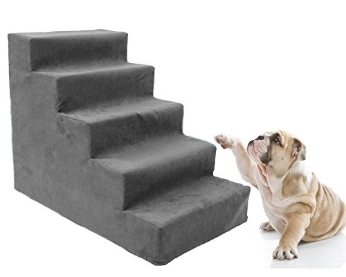 TOPARCHERY ペットステップ 犬用踏み台 階段 5段 ステップ 犬 ソフトタイプ