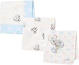 タキヒヨー株式会社 ミッキー＆ミニー　3Ｐガーゼハンカチ