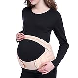 Zhhlinyuan 良好な Pregnant women Maternity Support Belt Waist Back Abdomen Soft Belly Band