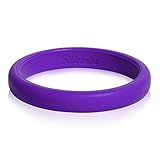 Siliconies BB Teething Bangle (Teething Jewelry) (Plum Purple) by Siliconies