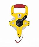 AdirPro 715-01 Fiberglass 100' Appraiser's Measuring Tape with Metal End Hook [並行輸入品]