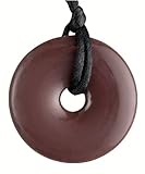 Teething Bling Pendant Necklace (Dark Brown) by Smart Mom Jewelry [並行輸入品]