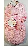 Nuby Swaddle Blanket & Buddy 2 Piece Gift set Ensemble Pink [並行輸入品]