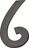 Atlas Homewares RCN6-O 5.5-Inch Mission House Number-6, Aged Bronze [並行輸入品]