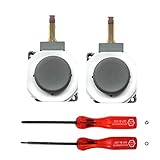 Partsatoz 3Dアナログジョイスティックボタンコントロールサムスティック サムスティック サムスティックサークルパッドカバーキャップ交換用 Nintendo 3DS New 2DS New 3DS XL LL (2DS 3DS 3DS XL LLには非対応) 2個パック