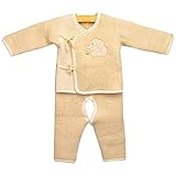 Orienex ベビー服 半袖 カバーオール ロンパース 股開き 無地 出産祝い ギフト 厚い