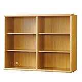 小島工芸 日本製 組立不要 健康仕様のFフォースター 耐荷重に優れた中がしっかりつまった丈夫な棚板 高さ95.2cm オープンラック OF-120オープン ライト [幅120.2cm 奥行41cm] 2341569