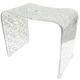 センコー クリアローズ N バスチェア 風呂いす 高さ約 35cm ライトブルー 42922