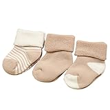 Ochine　【3足セット】　赤ちゃん ベビー 新生児 可愛い ソックス 靴下 柔らかい 靴下 保温ソックス お祝い 出産 祝い ムール用　外用　4色選択