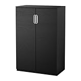 GALANT キャビネット 扉付, ブラックブラウン (702.889.94)