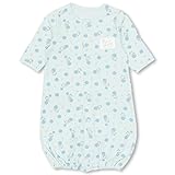 ベビードール MY FIRST 袖口ミトン風 2WAYオール 新生児 男の子 F(50-60) ライトブルー