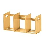 (シナップ) SINAPP スライド式ブックスタンド 卓上 木製 伸縮自在 (ナチュラル)