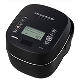 TOSHIBA 真空圧力IHジャー炊飯器 炎匠炊き(5.5合炊き) グランブラック RC-10VST(K)
