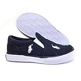 ■[ポロ ラルフローレン] Polo Ralph Lauren キッズ スニーカー BAL HARBOUR REPEAT バルハーバー リピート トドラー チャイルド 98932/NAVY 16cm