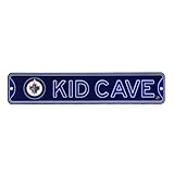 Winnipeg Jets Kid Cave AuthenticスチールStreet Sign One-Size