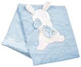 Bunnies By The Bay My Blankie Blanket, Blue, 28 x 34 by Bunnies by the Bay [並行輸入品]