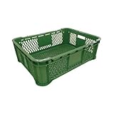 安全興業 野菜コンテナ底メッシュ 緑 ×5