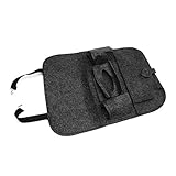 Uxcell車のシートバックオーガナイザーマルチポケット付き吊り下げホルダー旅行ストレージバッグダークグレー