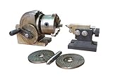 BS-0 Semi-universal quick dividing indexing head with tail stock for cnc milling
