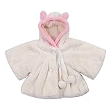 (ラランドリー) laraandlory ベビー服 きぐるみ 冬服 ウサギ ボアジャケット (100/30-48ヶ月, ホワイト)