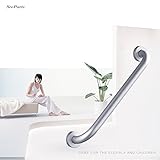 浴室バスタブトイレ アンチスリップハンドル 安全手すり バリアフリーバスルーム 宇宙アルミバスタブ手すり 30cm / 11.8 "バスルーム 高齢者 子供に SPH-051