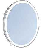 エレガントな照明4側面LEDエッジElectricミラー楕円形調光機能付き5000 K 21"W x 28"H MRE-6106