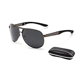 HKBAYI Fashion Men's UV400 Polarized coating Sunglasses men Driving Aviator Mirrors Eyewear Sun Glas